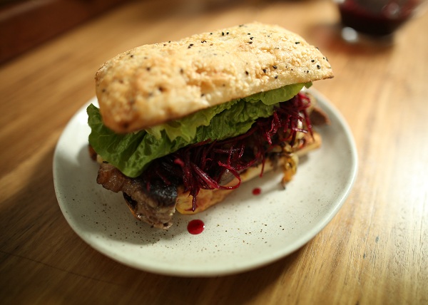 Steak Sandwich with Burnt Butter