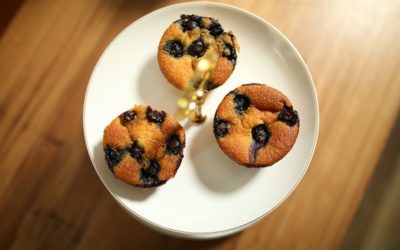 Blueberry Friands