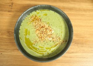 Broccoli and Chickpea Soup with Dukkah recipe - The Cook's Pantry