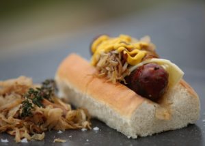 Hot Dogs with Sauerkraut