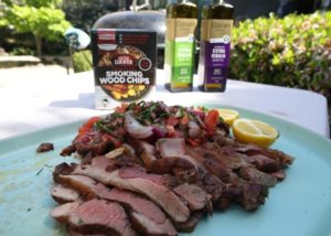 Chargrilled leg of lamb recipe - The Cooks Pantry