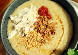 Chicken Congee recipe - The Cooks Pantry