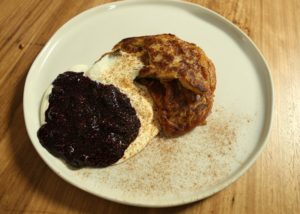 Croissant French Toast w Blueberry Chia Jam recipe - The Cooks Pantry