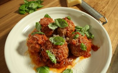Meatballs with Tomato Sugo