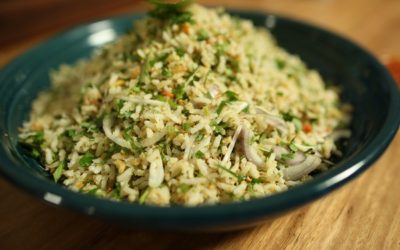 Nasi Ulam (Malaysian Herb Rice)