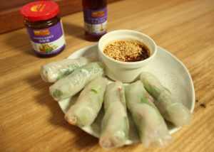 Prawn Rice Paper Rolls with Hoisin Sauce recipe - The Cooks Pantry