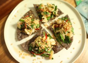 Asian Prawn Tostadas recipe - The Cooks Pantry