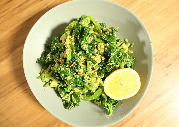 Green Couscous salad
