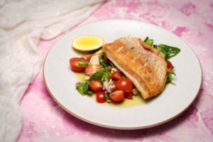 2135 Seared Snapper with Sauce Vierge recipe - The Cooks Pantry
