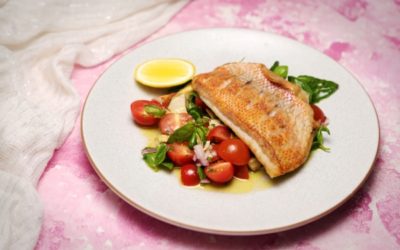 Snapper with Sauce Vierge