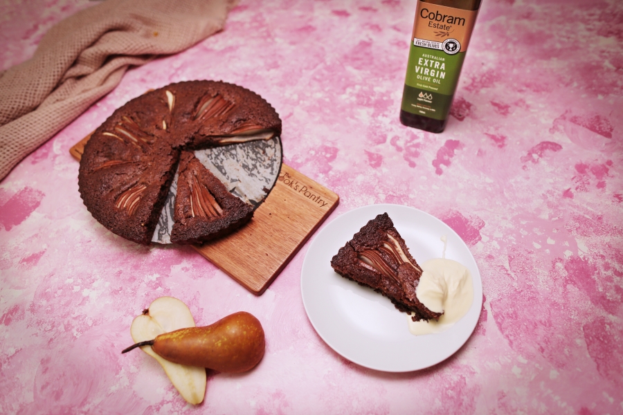 2072 Spiced Chocolate, Hazelnut and Pear Torte recipe - The Cooks Pantry