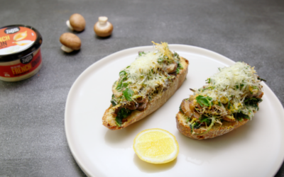 Mushroom and Caramelised Onion Tarts