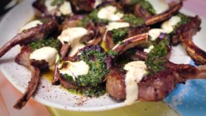 13. 2050 Grilled Lamb Cutlets with Three Sauces recipe - the cooks pantry