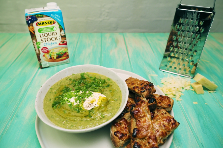 2087 Broccoli and Leek Soup recipe - the cooks pantry