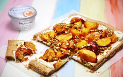 Roasted Peach Tart