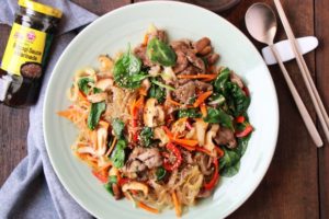 R01489_Korean_Stir_Fried_Noodles_with_Beef recipe - the cooks pantry