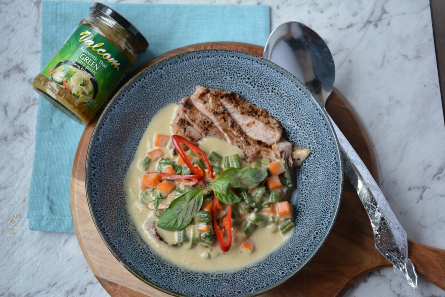 Thai Green Curry Grilled Beef recipe - the cooks pantry