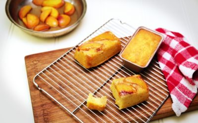 Warm Peach Pudding